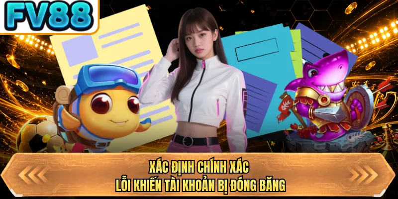 xac dinh chinh xac loi khien tai khoan bi dong bang